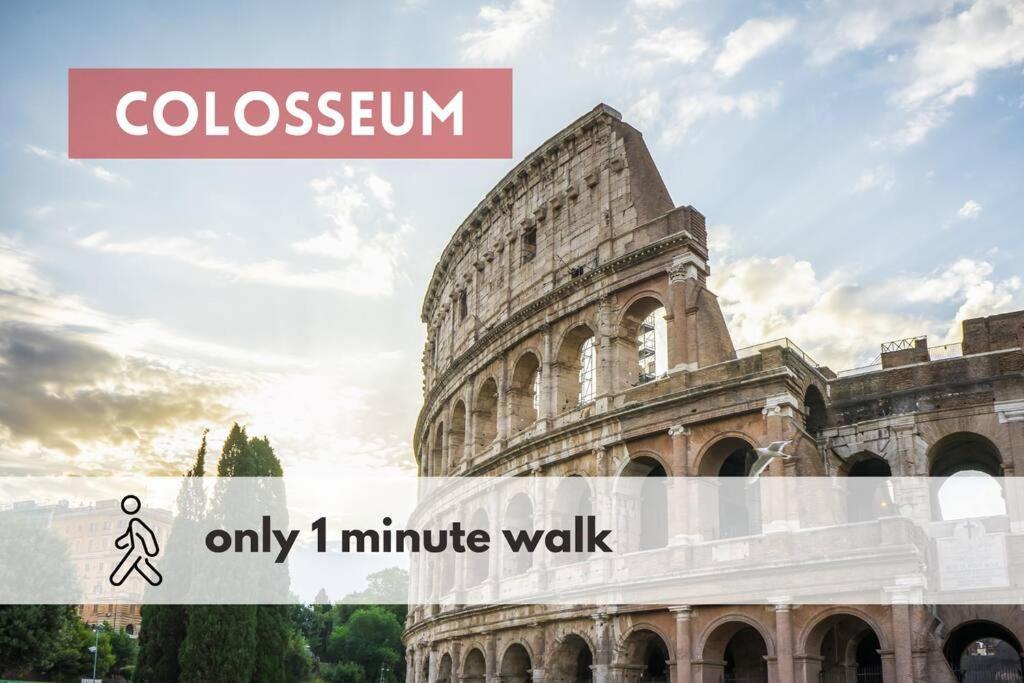 Historic Domus -100 Mt From The Colosseum And 1 Min Metro * Rom