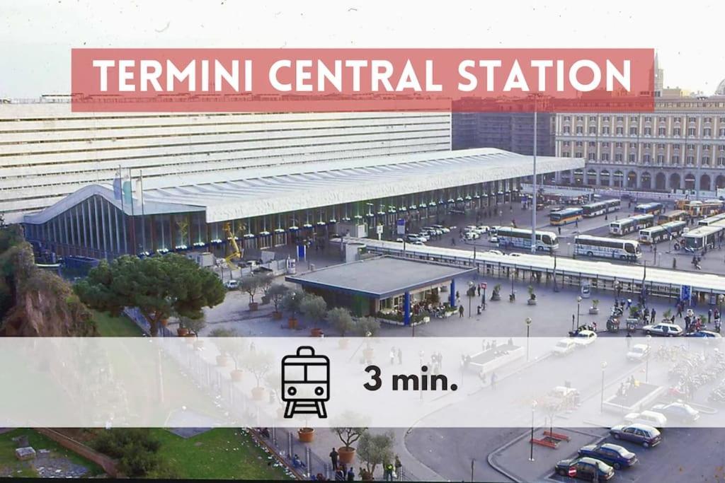 Historic Domus -100 Mt From The Colosseum And 1 Min Metro Lejlighed *